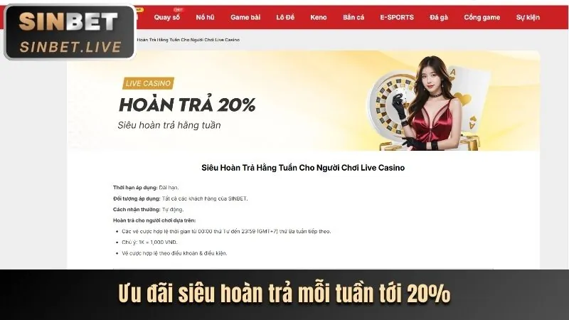 Các chương trình khuyến mãi casino hấp dẫn tại 188bet 250 nhà cái